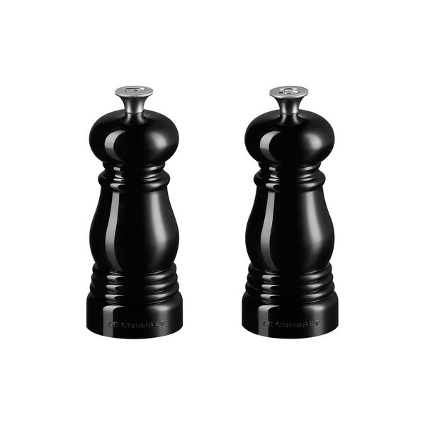 Salt og pepperkvern sett mini, black, Le Creuset
