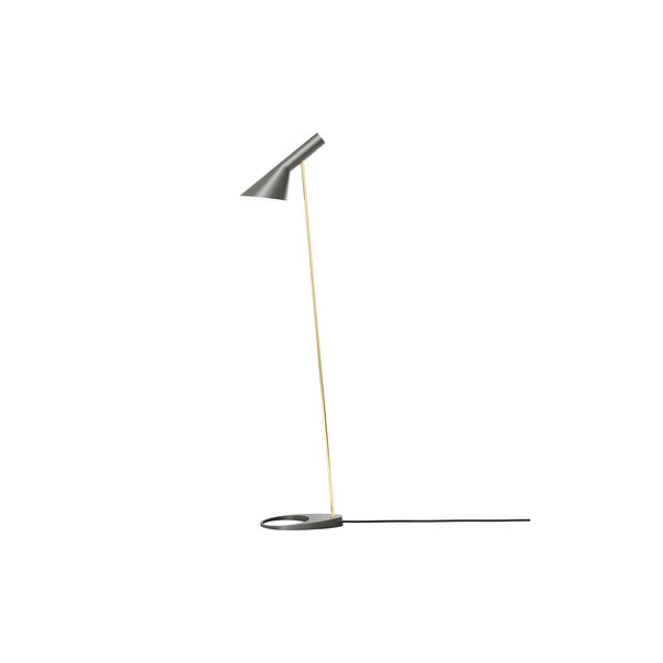 AJ gulvlampe, brass/warm grey, Louis Poulsen