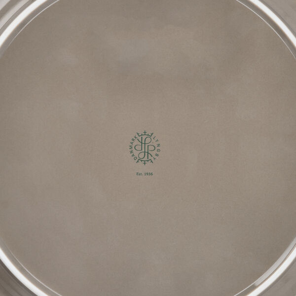 Rhombe Earth Middagstallerken &Oslash; 27 cm, clay, Lyngby Porcel&aelig;n
