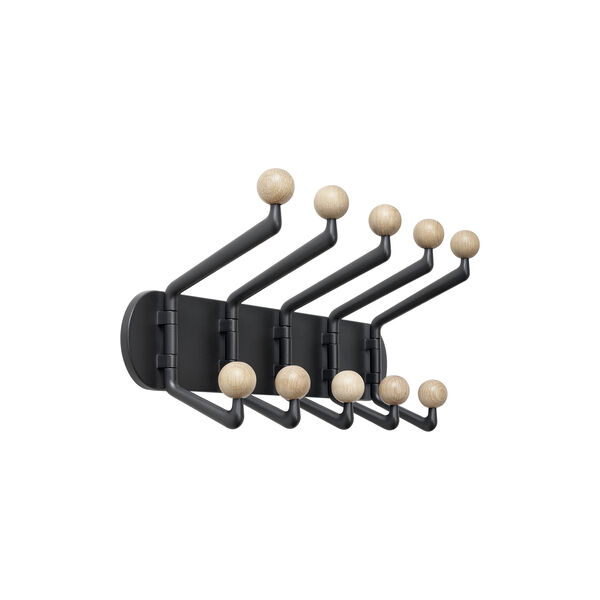 Capture SC76 10-armet knaggrekke, graphite/eik, &Tradition