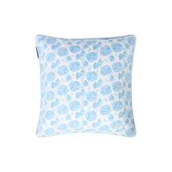 Floral Printed putetrekk, blue/white, Lexington