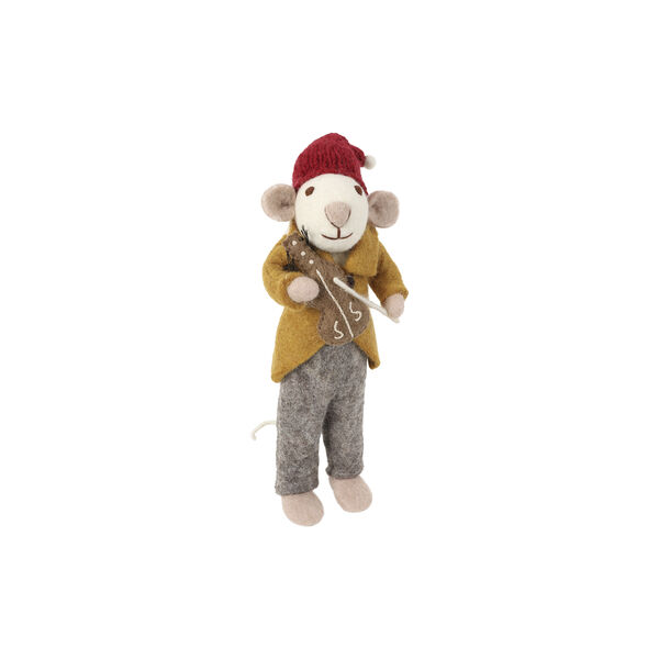 Stor orkestermus med fiolin, Gry & Sif