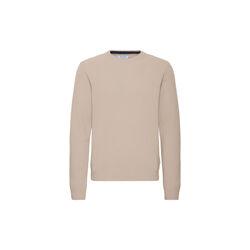 CFKARL Lambswool Polo Knit, monument melange, Casual Friday