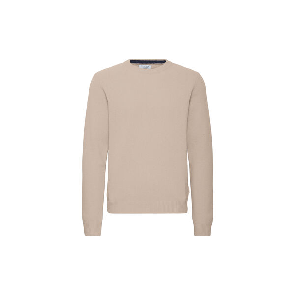 CFKARL Lambswool Polo Knit, monument melange, Casual Friday