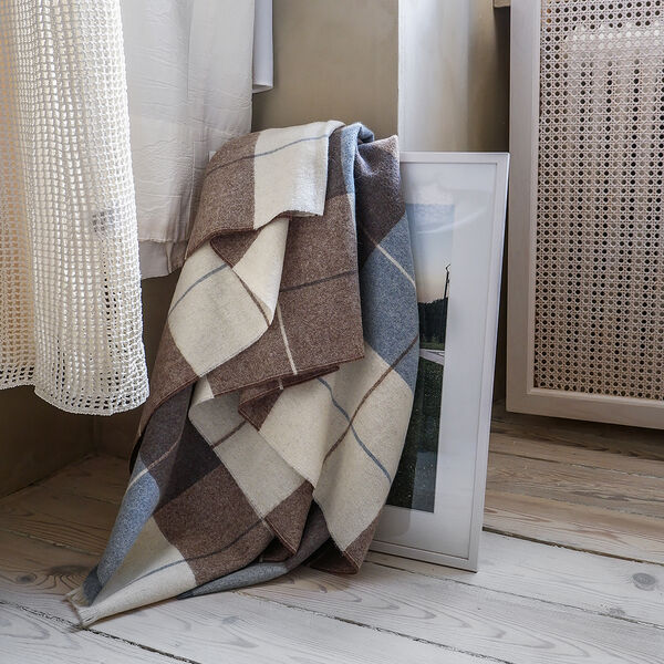 Scotch pledd, blue, ELVANG