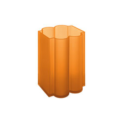 OKRA vase S, orange, Kartell