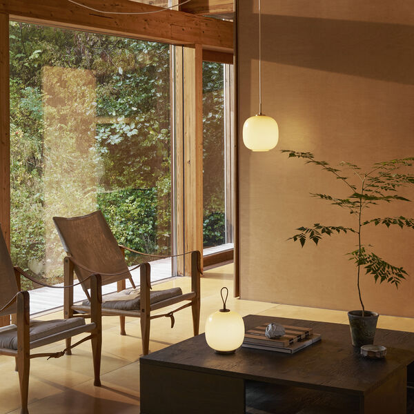 VL45 Radiohuspendel, pale yellow, Louis Poulsen