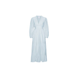 Umi Long Cotton Dress, light blue, Americandreams