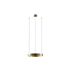 EDGE ROUND pendel, brass, LIGHT-POINT