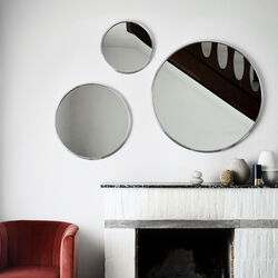 Sillon SH5 veggspeil, krom, &Tradition