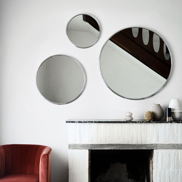 Sillon SH5 veggspeil, krom, &Tradition