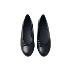 Oriana ballettsko i skinn, svart, ALOHAS