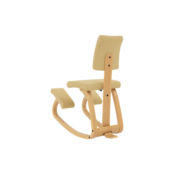 Variable&trade; Plus, yellow tonal 62156/light brown wood, Varier Furniture