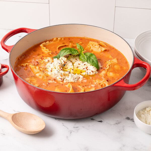 Signature st&oslash;pejern stekegryte &Oslash; 32 cm, cerise, Le Creuset