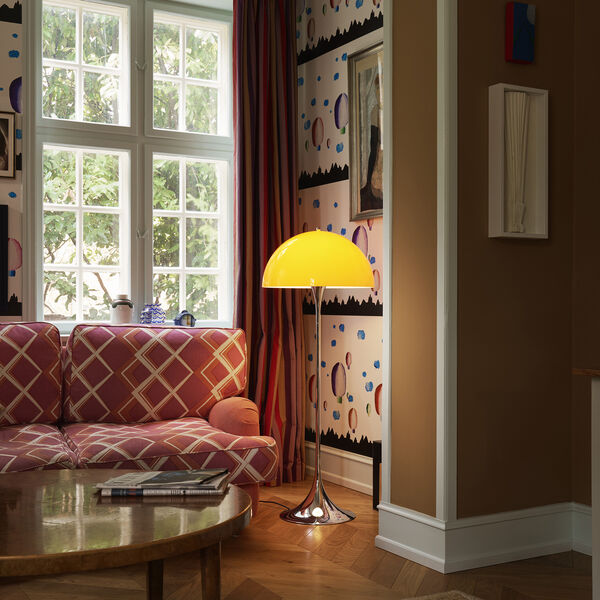 Panthella | Original | Opal Orange | Gulvlampe, Louis Poulsen