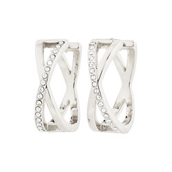 KIRA &oslash;reringer, s&oslash;lvbelagt, Pilgrim