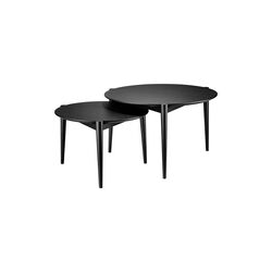 D102 S&oslash;s Sofabord, jet black, FDB M&oslash;bler