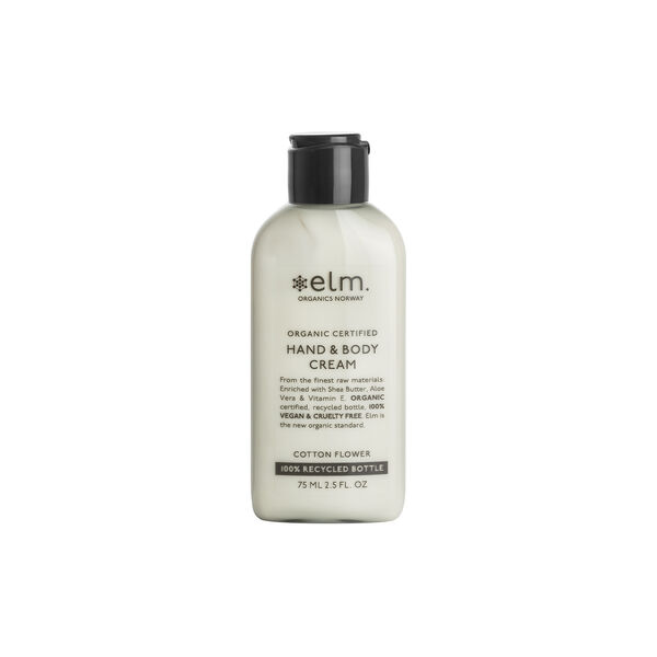 COTTON FLOWER HAND & BODY CREAM 75 ml COTTON FLOWER HAND & BODY CREAM 75 ml, Elm Organics