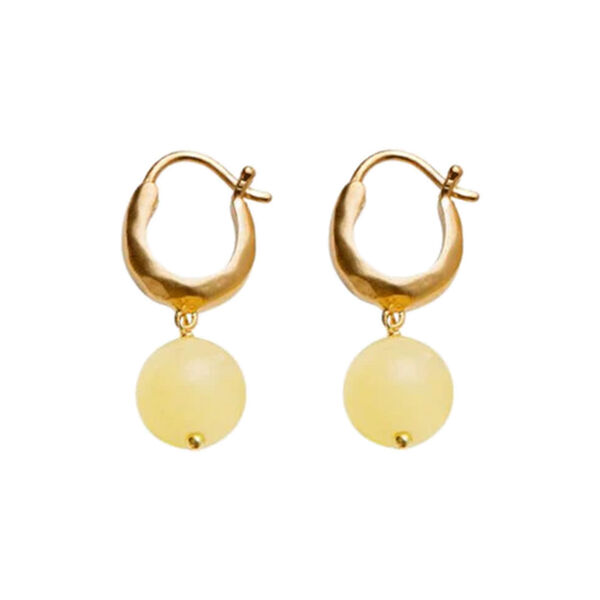 Honey&nbsp;&Oslash;reringer, forgylt, Pernille Corydon Jewellery