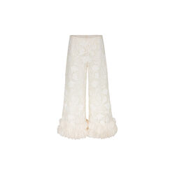 Aiko Trousers, cream, HUNKØN