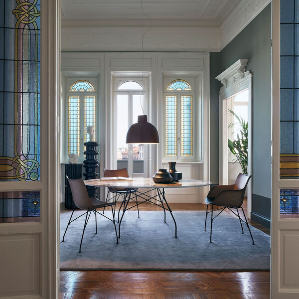 GLOSSY bord, nature tundra, Kartell