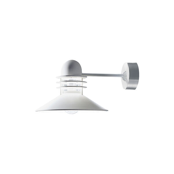 Nyhavn Outdoor Wall Lamps, white Nyhavn Outdoor Wall Lamps, white, Louis Poulsen