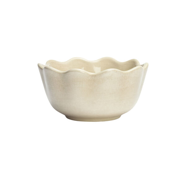 Basic Oyster skål 13 cm, sand, Mateus
