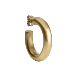 Chunky Hoops ørering, gull, Jane Kønig