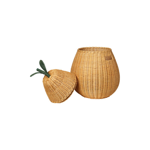 Pear Braided Storage | Extra Large | Natural | Oppbevaring, Ferm Living