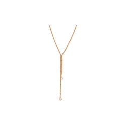 Soulmate Lariat Necklace, Crystal Haze