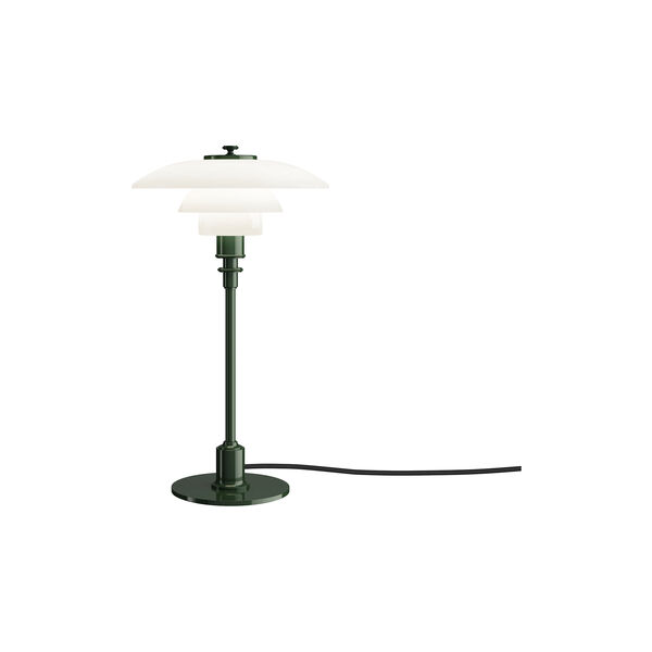 PH 2/1 Bordlampe, glossy deep green, Louis Poulsen