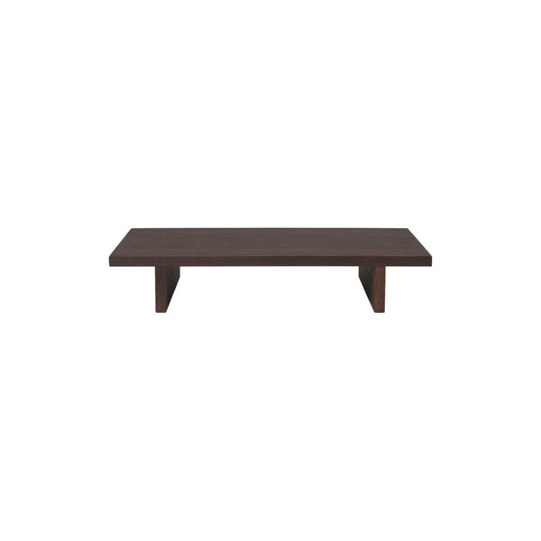 Kona lavt bord, dark stained, Ferm Living