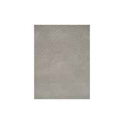 Fluid Arc gulvteppe, chalk, Linie Design