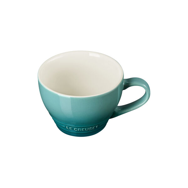 Jumbo kaffekopp, bleu riviera, Le Creuset