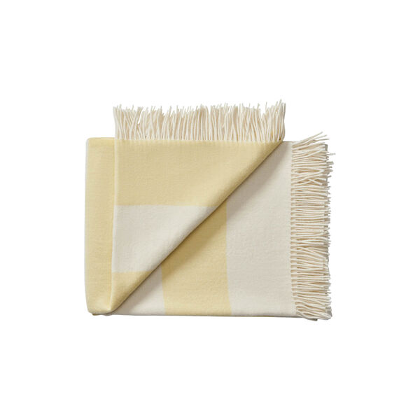 The Sweater pledd, 5323 yellow, Silkeborg Uldspinderi