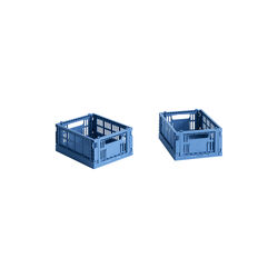 Colour Crate Mini sett med 2 stk., electric blue, HAY