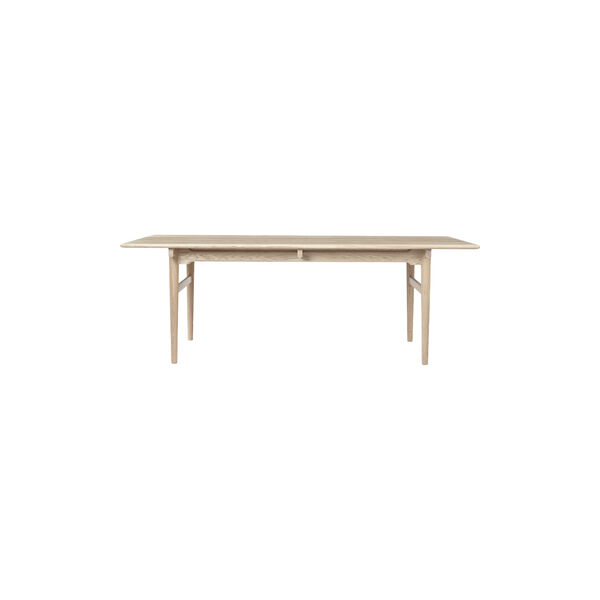 CH327 Dining Table, soap treated oak, Carl Hansen & S&oslash;n