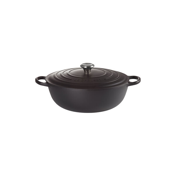 Signature stekegryte 7 L, matte black, Le Creuset