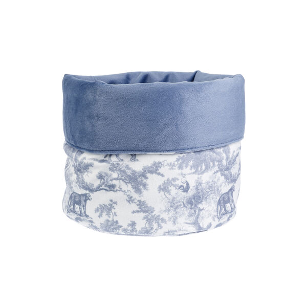 Beauty Basket, country blue savannah pattern, DARK department