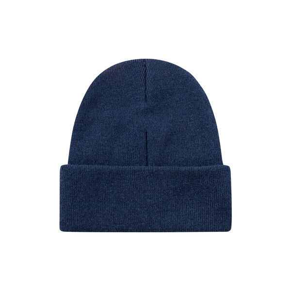 Double layer wool beanie, total eclipse, KnowledgeCotton Apparel 