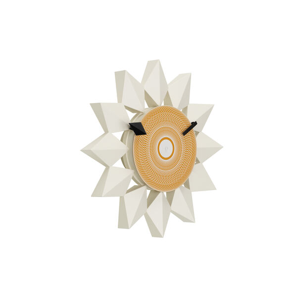 Diamond Markers Clock, white, Vitra 