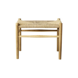 J83 skammel, eik, FDB Møbler