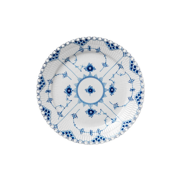 Musselmalt Helblonde tallerken &Oslash; 25 cm, Royal Copenhagen