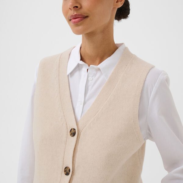 FilluccaPW Waistcoat | Oatmeal Melange | Vest, Part Two
