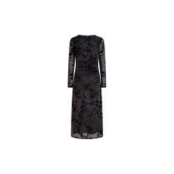 Kenny floral velvet devore mesh midi dress, French Connection