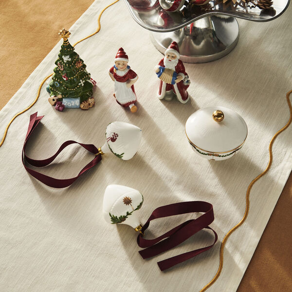 Stjerne Riflet julepynt 2 stk., Royal Copenhagen