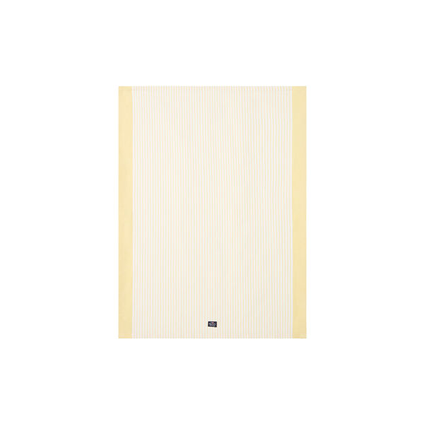 Striped Kitchen h&aring;ndkle, yellow/white, Lexington