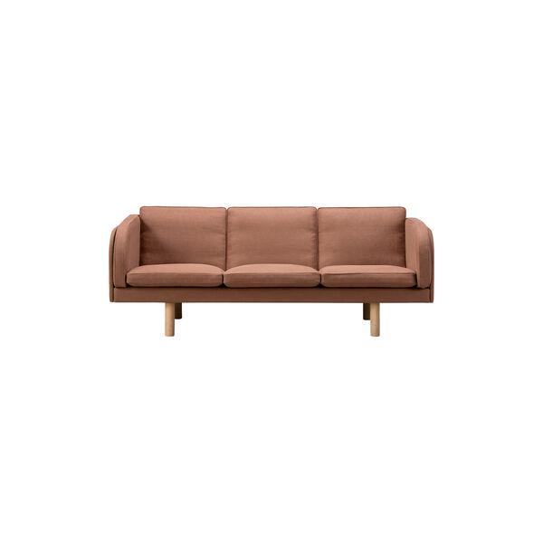JG 3-seter sofa, Grand Linen 4803/lysoljet eik, Fredericia Furniture