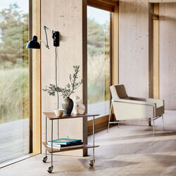 AJ Trolley™, walnut, Fritz Hansen