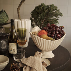 Fountain Skål stor, off-white, Ferm Living